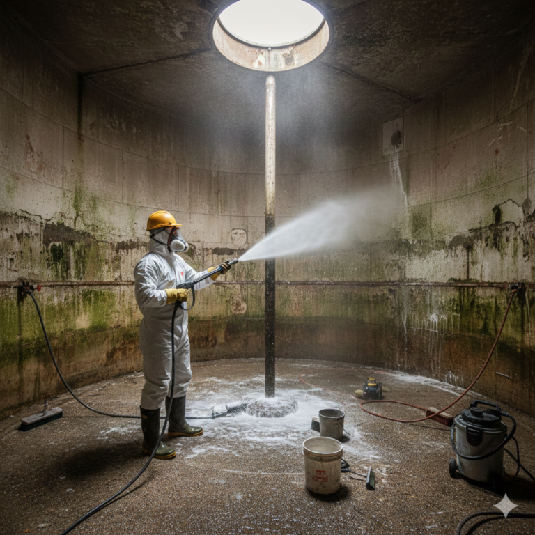 أفضل شركة غسيل خزانات بالرياض | تنظيف وتعقيم خزانات المياه